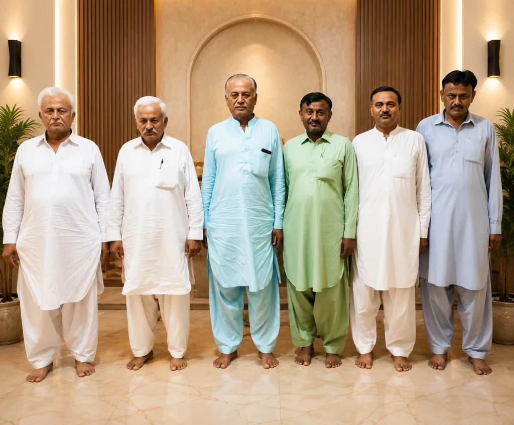 Founding elders and family leadership of SP Commission Shop, Mirch Mandi Kunri